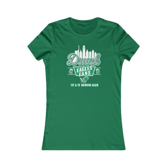 Drunk Eagles Fans Women's Favorite Tee