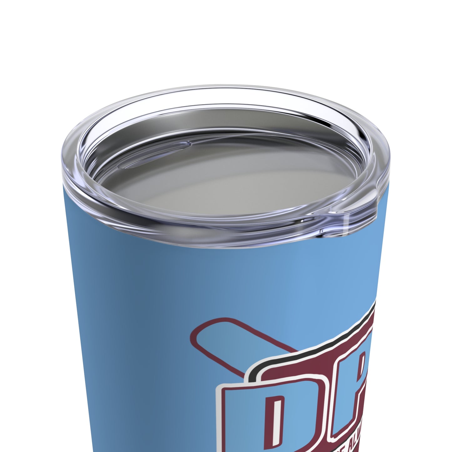 DPF Initials Tumbler 20oz- Blue