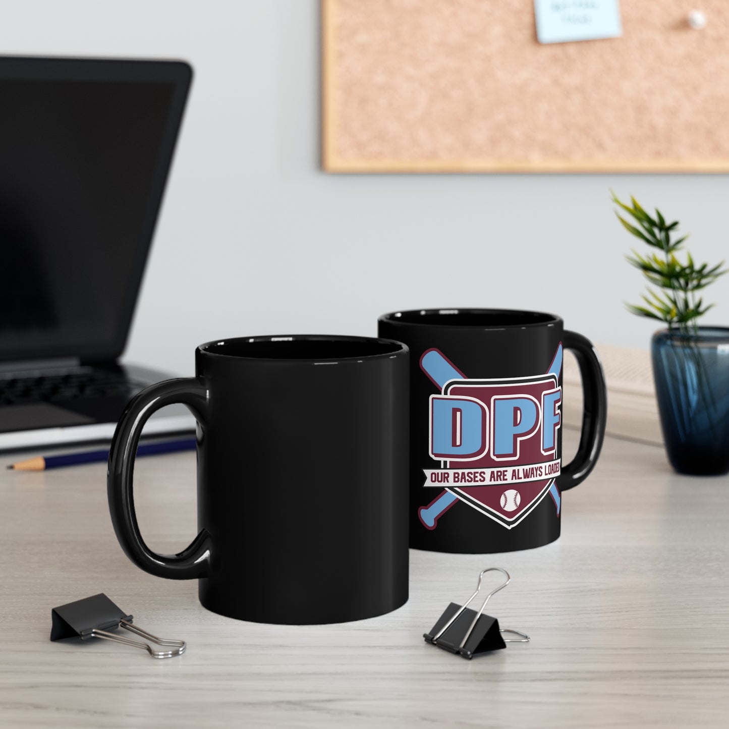 DPF 11oz Black Mug