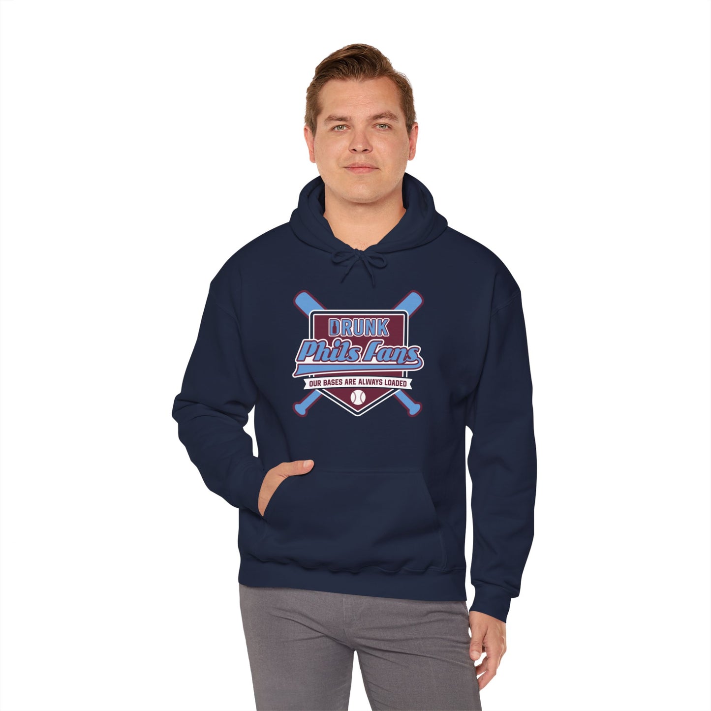 DPF Crossed Bats Hooded Sweatshirt