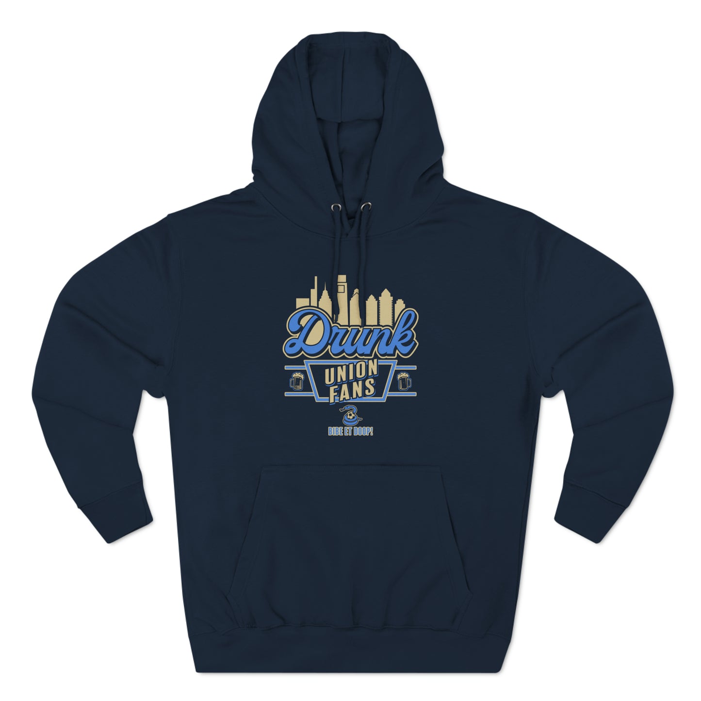Drunk Union Fans Three-Panel Fleece Hoodie