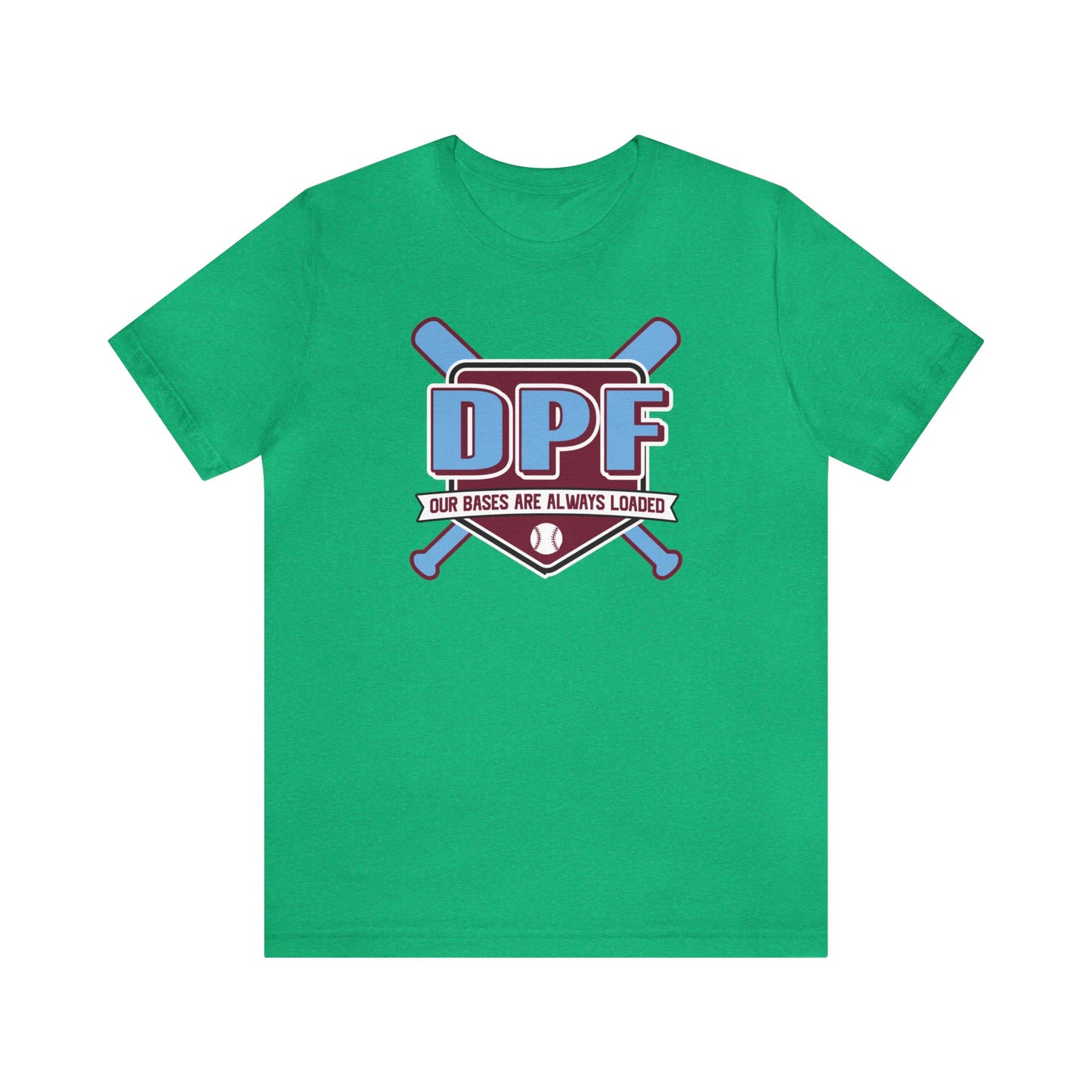 DPF Initials ST. Patrick's Day Colors T