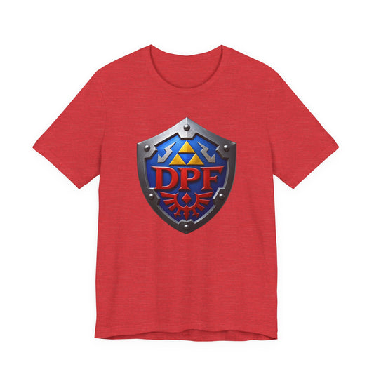 Shield Logo T-Shirt — DPF Crest Gamer Tee