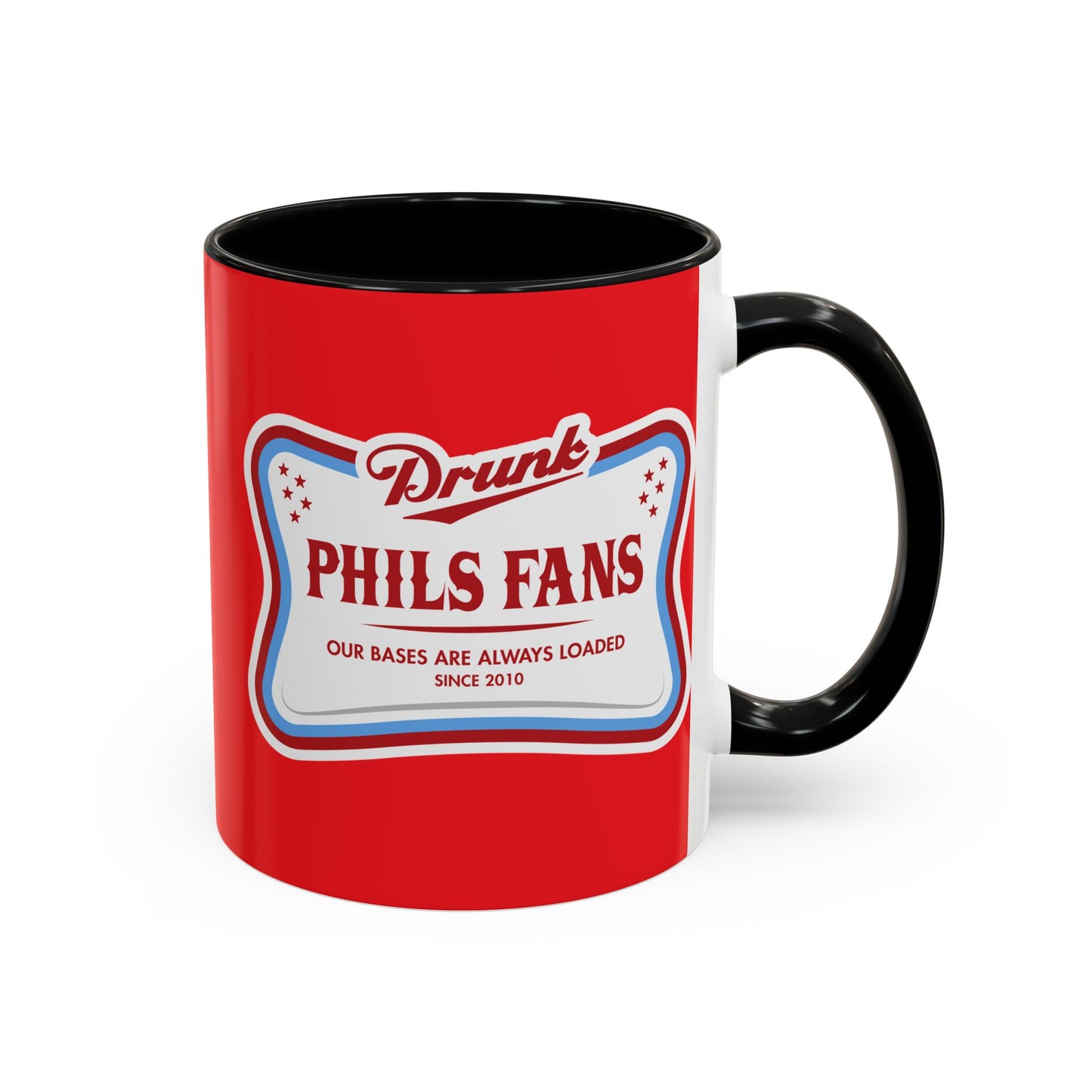 Drunk Phils Fans FTM Coffee Mug — Funny Baseball Fan Gift (11/15 oz)