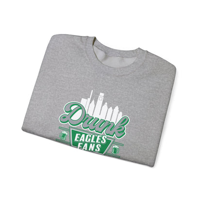 Drunk Eagles Fans Crewneck Sweatshirt