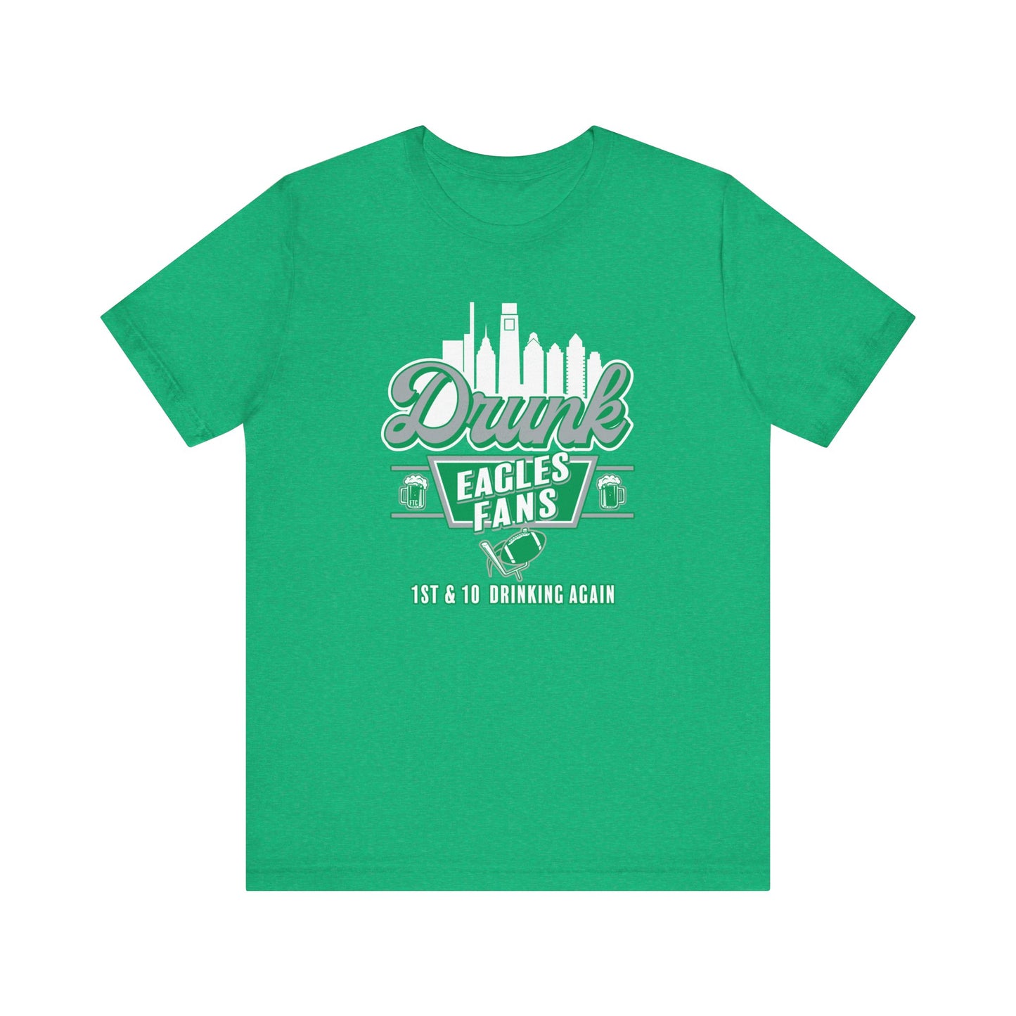 Drunk Eagles Fans Short Sleeve Tee