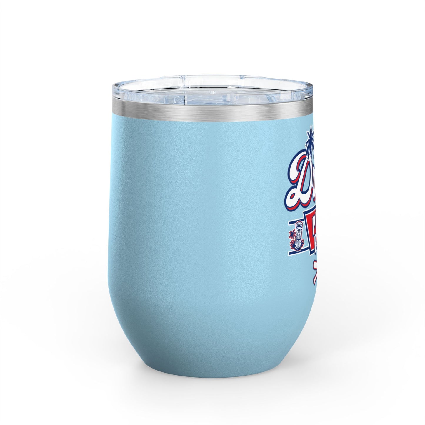 Drunk Phils Fans Wine Tumbler - 12oz Insulated Cup for Baseball Lovers, Perfect for Celebrations & Tailgating