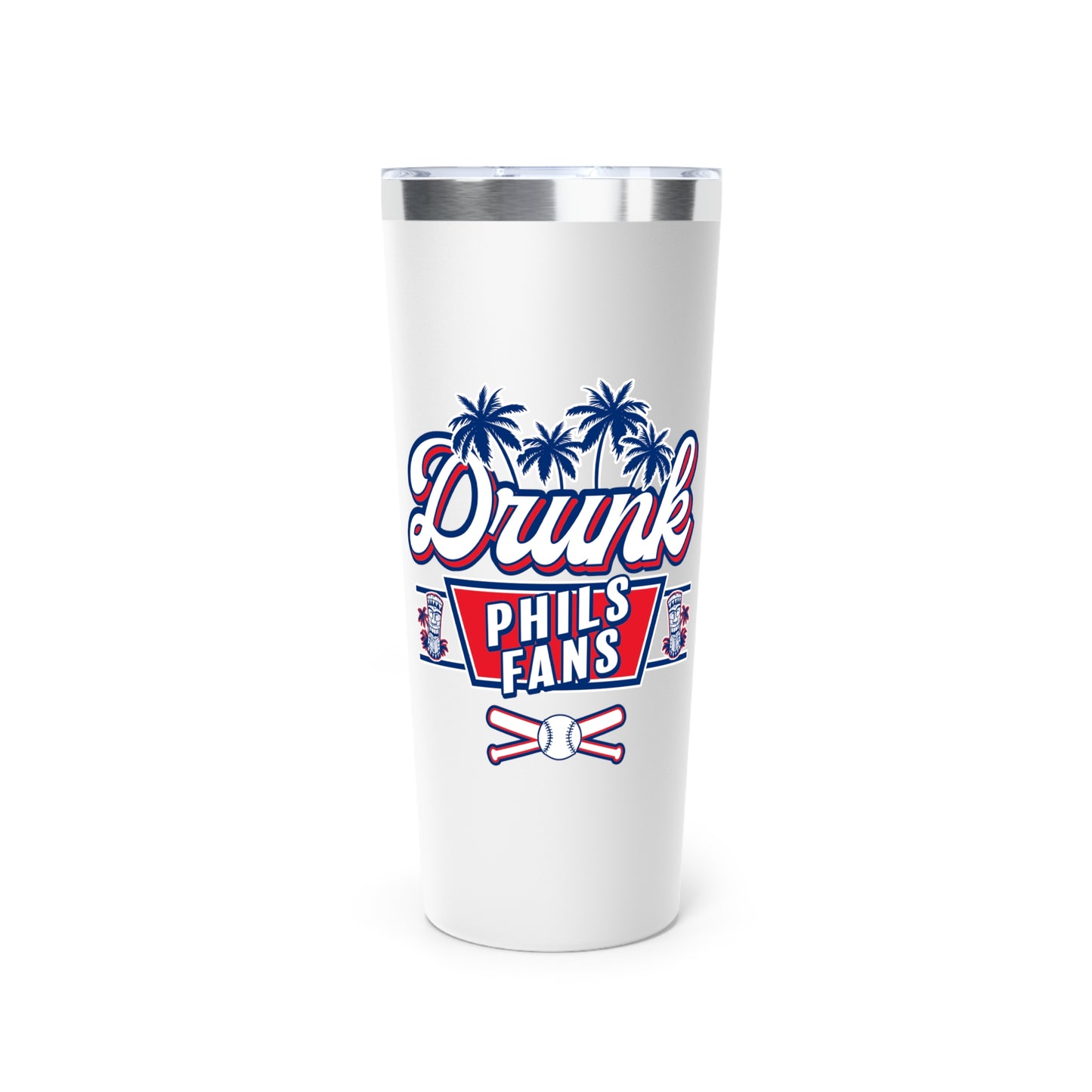 DPF Tiki Tumbler 22oz Copper Vacuum Insulated