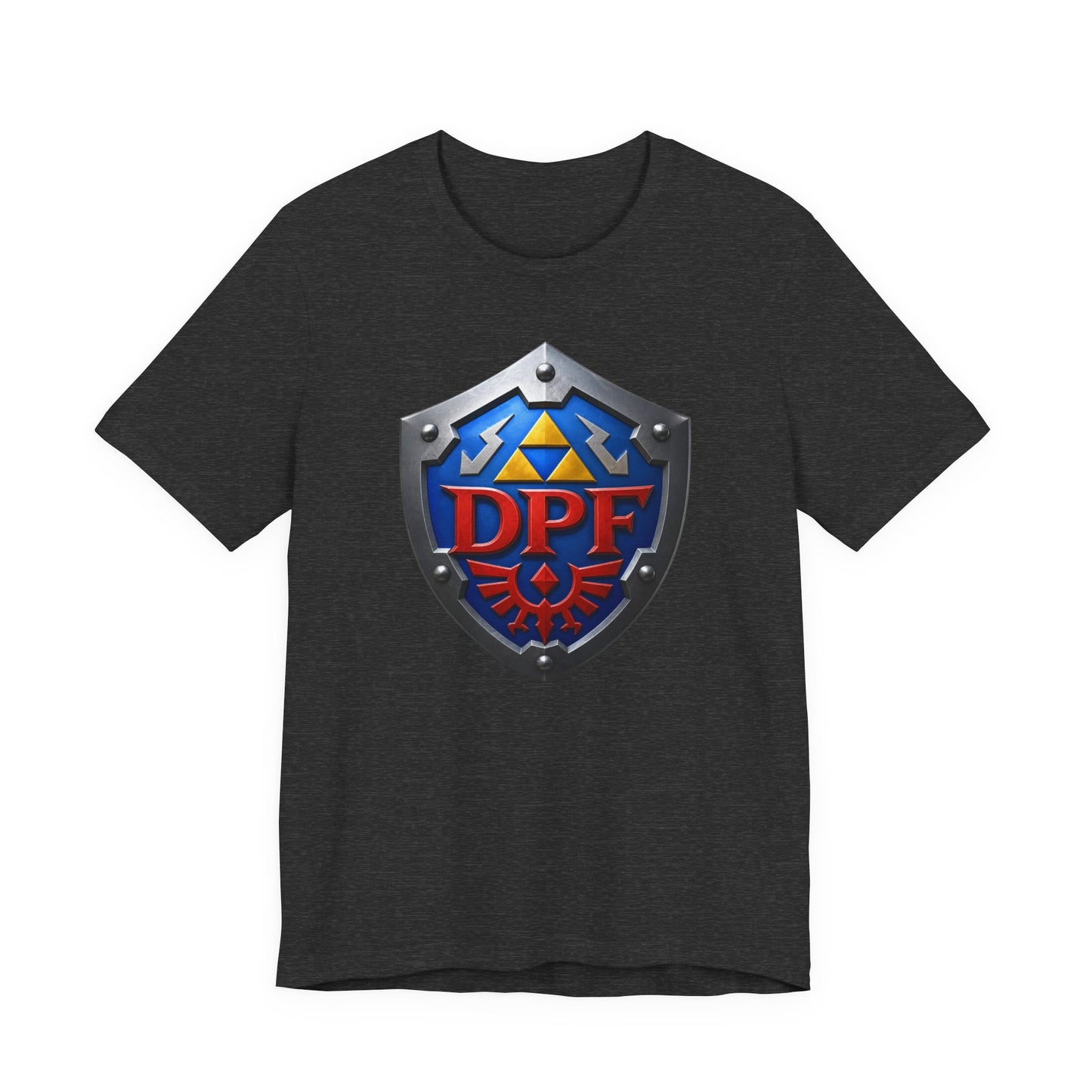 Shield Logo T-Shirt — DPF Crest Gamer Tee