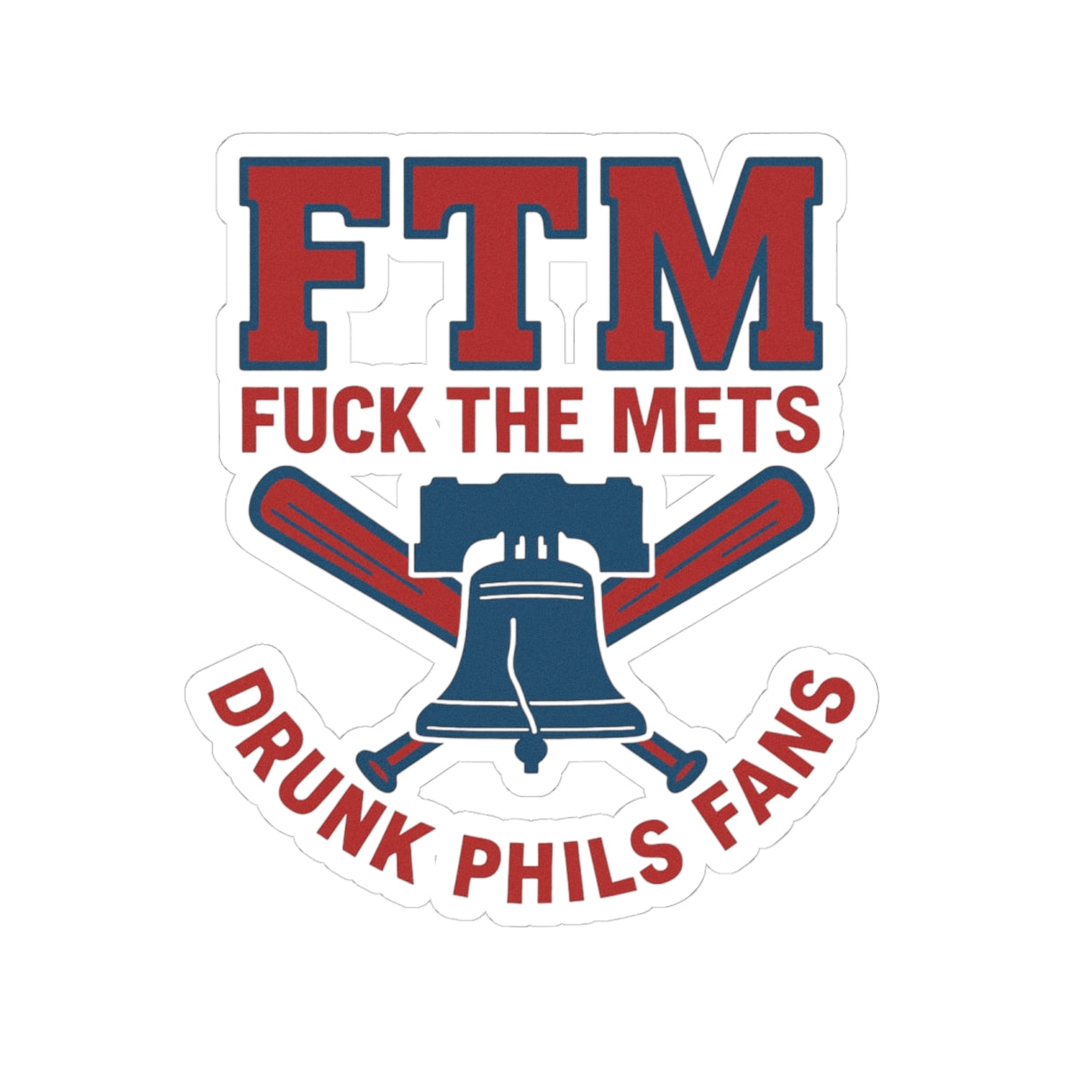 DPF FTM Kiss-Cut Stickers for Baseball Fans, Hilarious Sports Laptop Decals, Drunk Phillies Enthusiast Gifts, Fun Party Decorations, [...]
