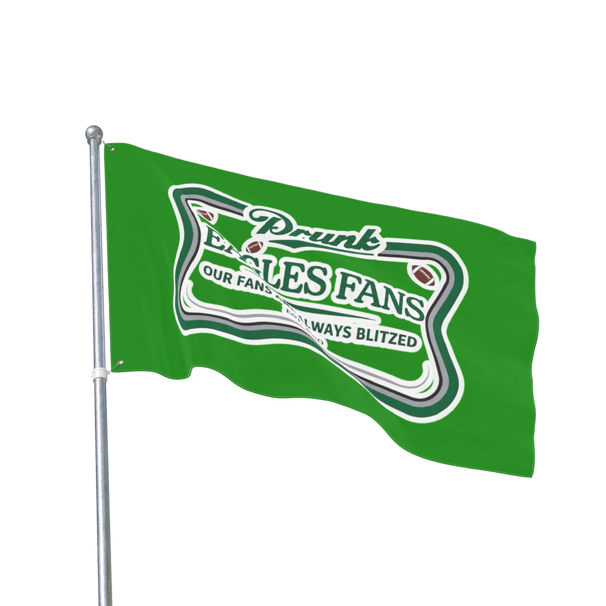 DEF Double Sided Flag