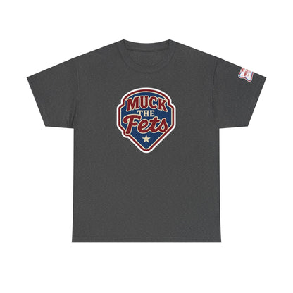 DPF Muck the Fets-Retro Sports Fan Tee, Casual Unisex T-Shirt, Gift for Sports Lovers, Retro Graphic Tee, Game Day Apparel