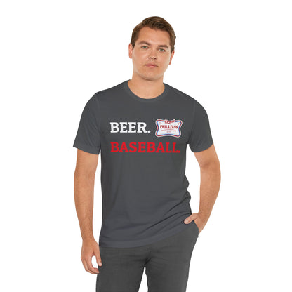 DFP Baseball Tee - DPF and the Phillies and Beer go hand in hand