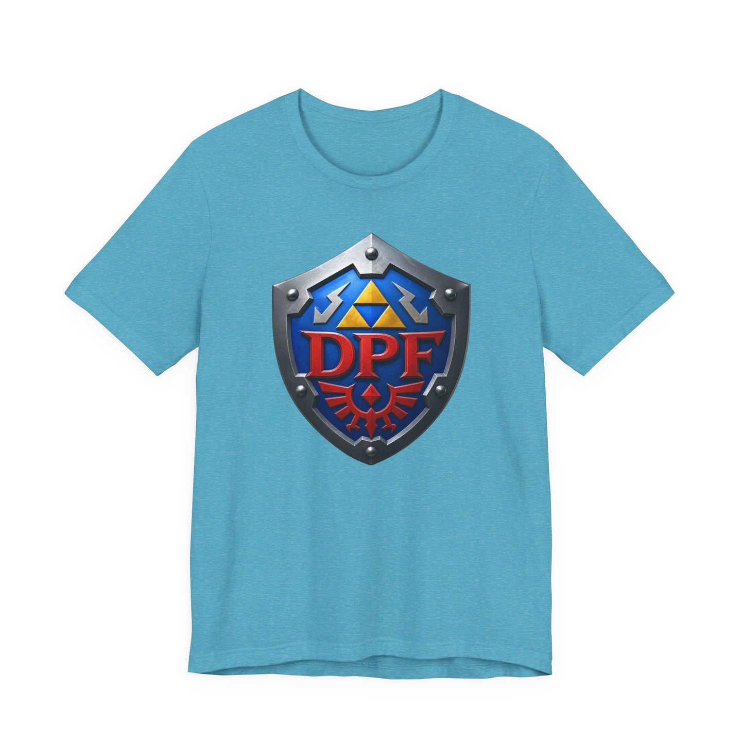 Shield Logo T-Shirt — DPF Crest Gamer Tee