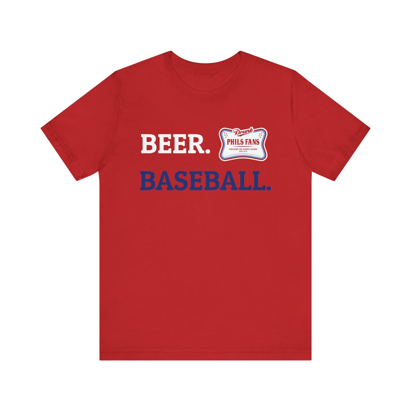 DFP Baseball Tee - DPF and the Phillies and Beer go hand in hand