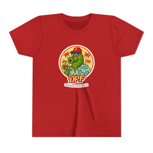 Youth Tee — DPF Spring Training Mascot Graphic