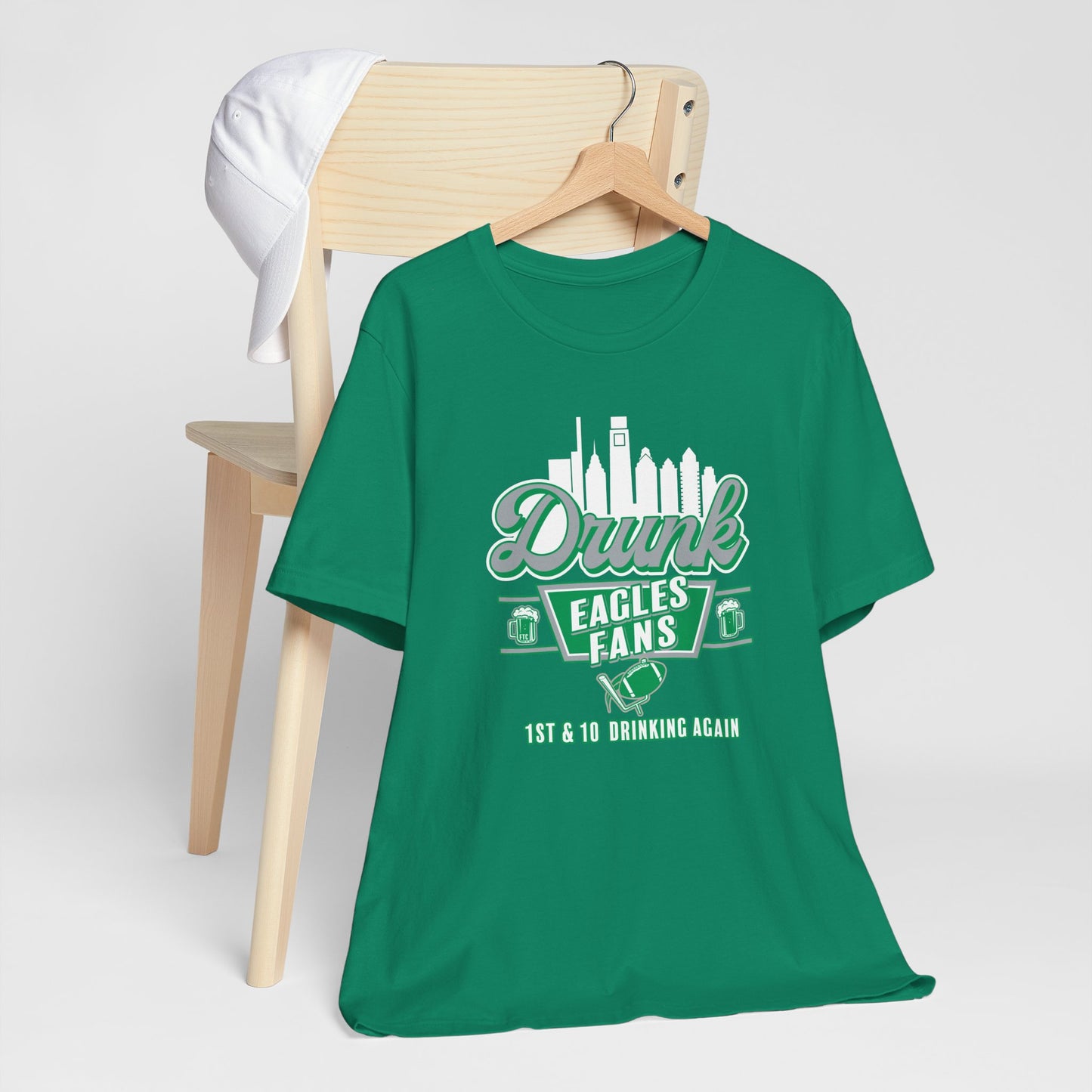 Drunk Eagles Fans Short Sleeve Tee