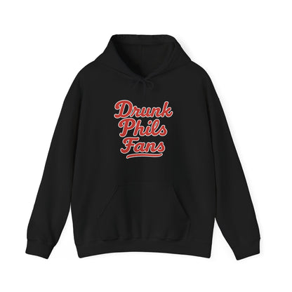Drunk Phils Fans Script Hoodie
