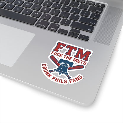 DPF FTM Kiss-Cut Stickers for Baseball Fans, Hilarious Sports Laptop Decals, Drunk Phillies Enthusiast Gifts, Fun Party Decorations, [...]
