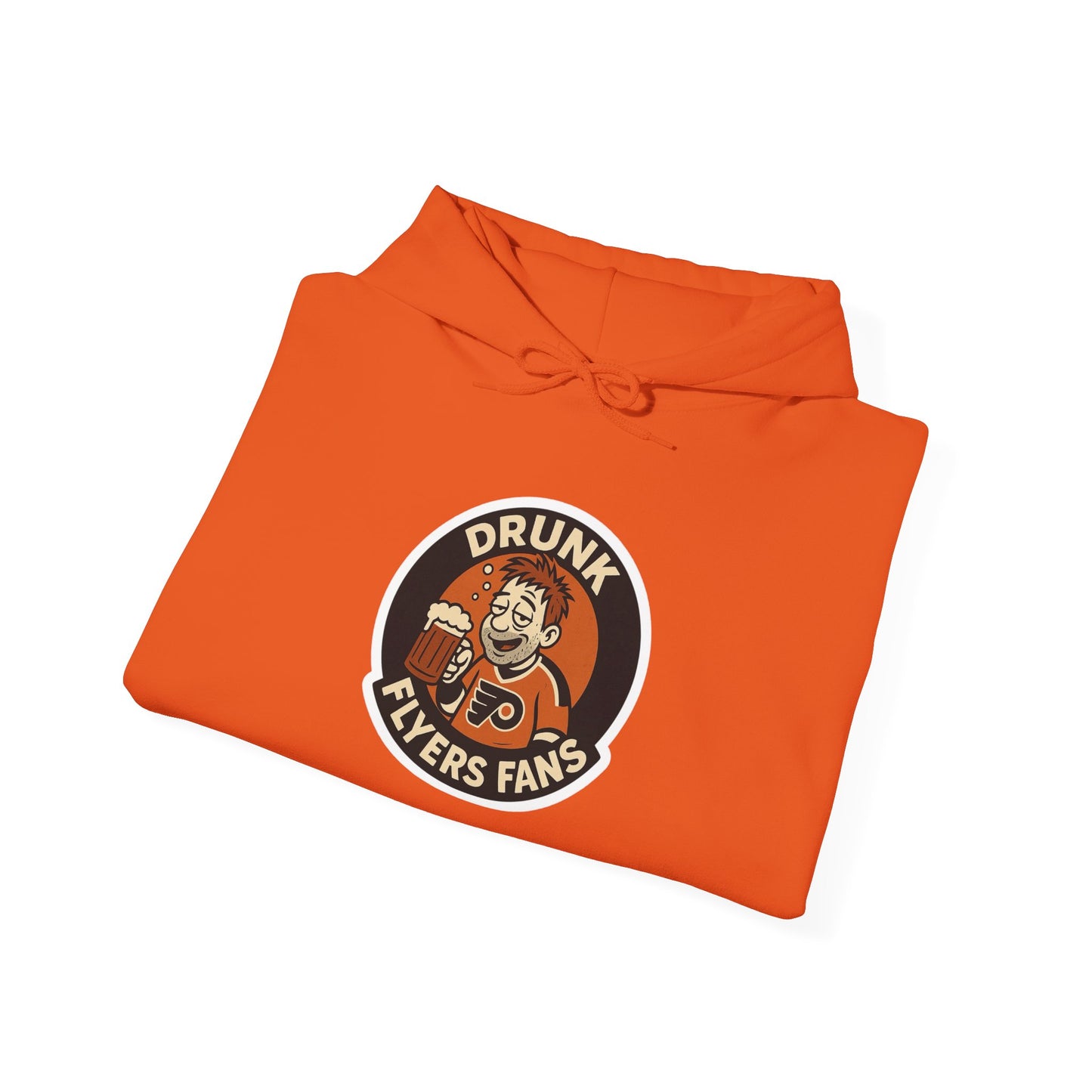 Drunk Flyers Fans Hoodie | Cozy Sports Sweatshirt, Game Day Apparel, Gift for Hockey Lovers, Trendy Unisex Hoodie, Perfect for Tailgates