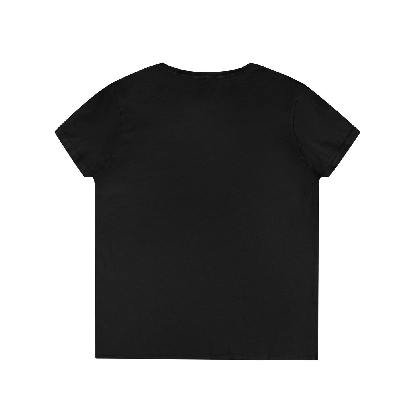 Ladies' V-Neck T-Shirt — Vintage DPF Baseball Logo Graphic Tee
