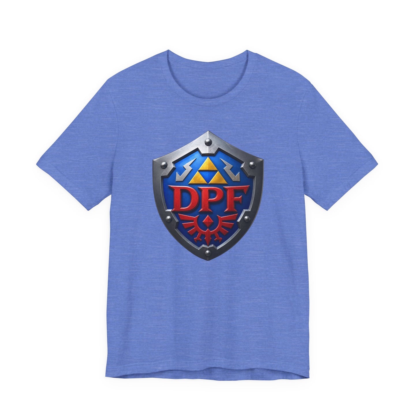 Shield Logo T-Shirt — DPF Crest Gamer Tee