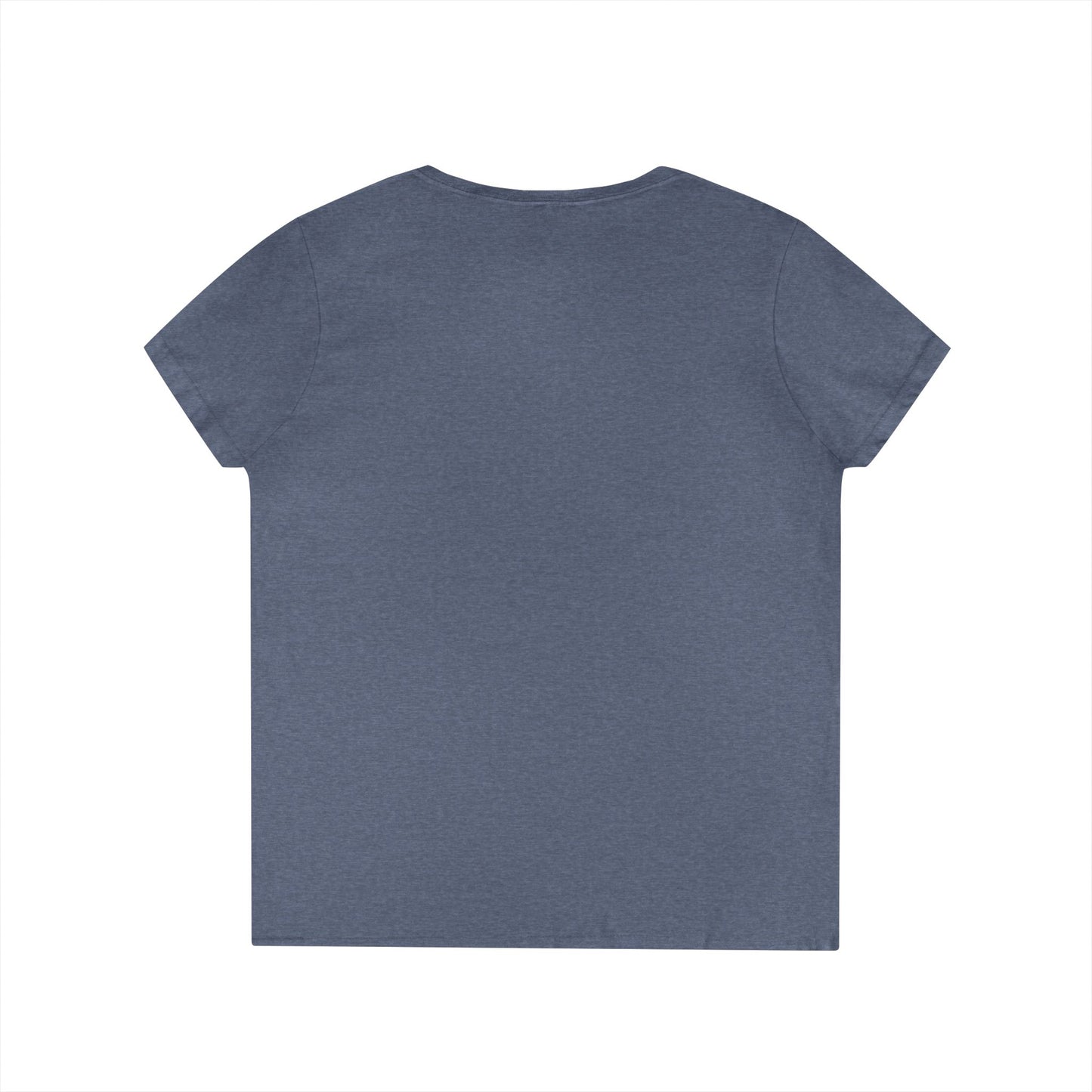 Ladies' V-Neck T-Shirt — Vintage DPF Baseball Logo Graphic Tee