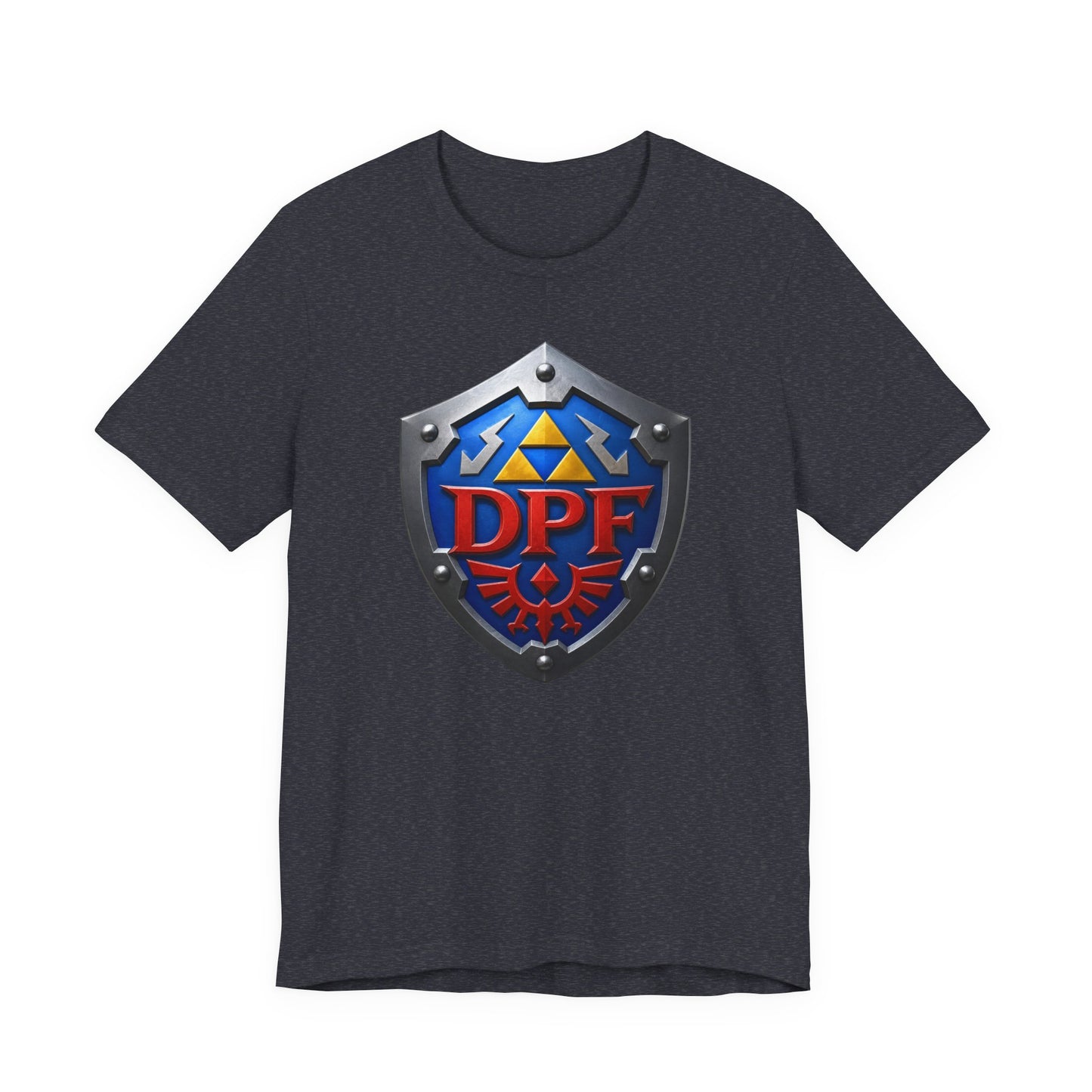 Shield Logo T-Shirt — DPF Crest Gamer Tee
