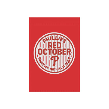 DPF Red October Garden Banner