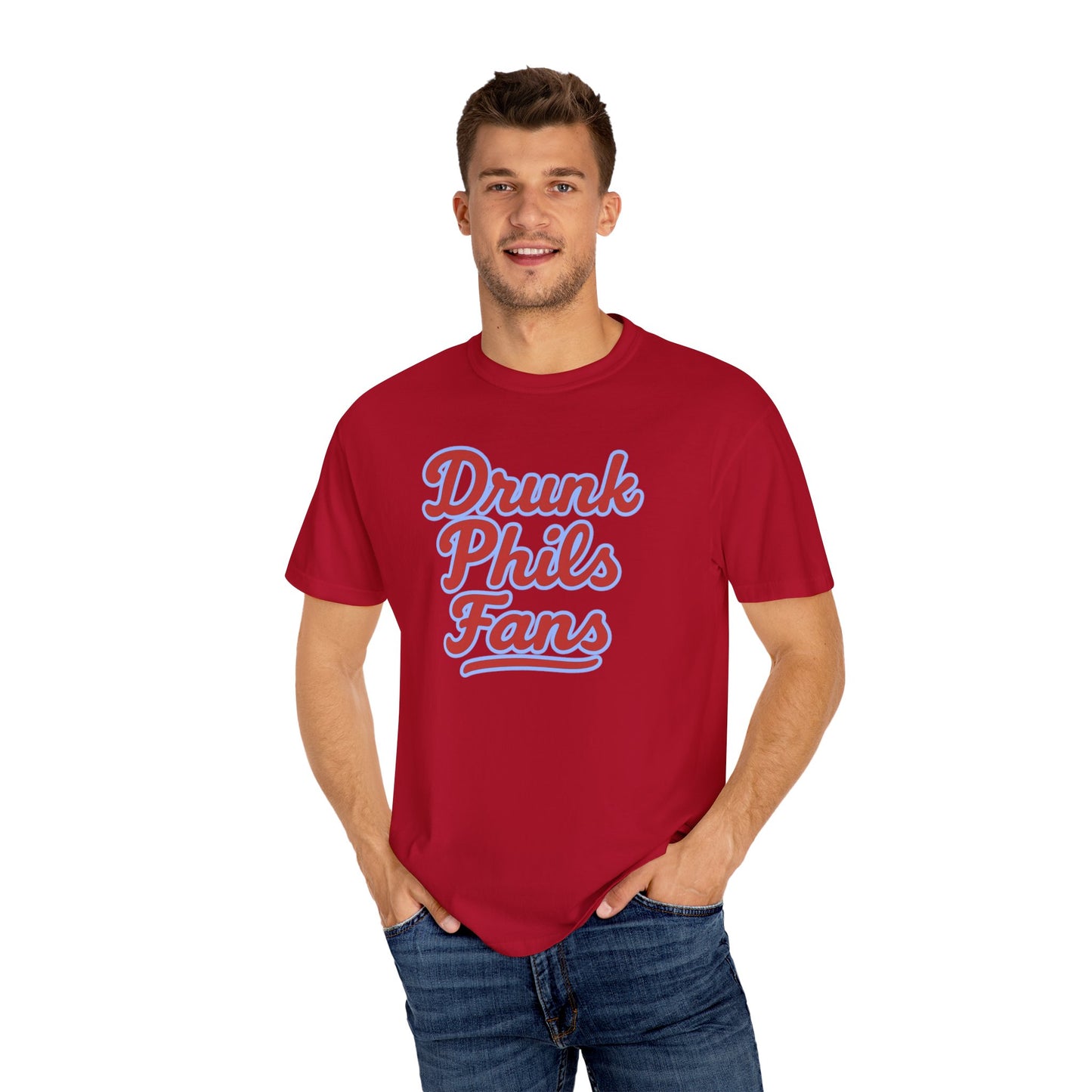 Drunk Phils Fans Unisex Garment-Dyed T-shirt - Casual Tee, Sports Fan Shirt, Comfortable Apparel, Gift for Sports Lovers, Perfect for [...]