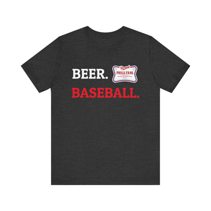 DFP Baseball Tee - DPF and the Phillies and Beer go hand in hand