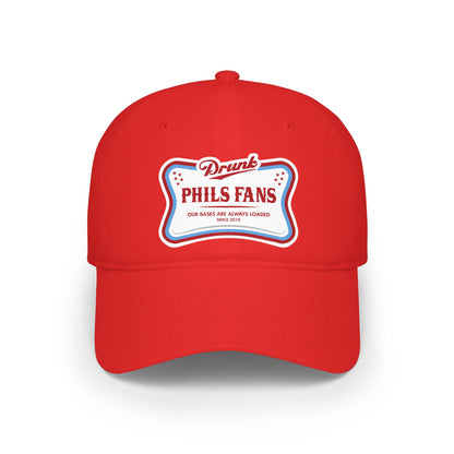 Low Profile DPF Cap - "Drunk Phils Fans" Retro Beer Patch Hat