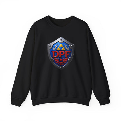 Gaming Shield Crewneck Sweatshirt – DPF Emblem