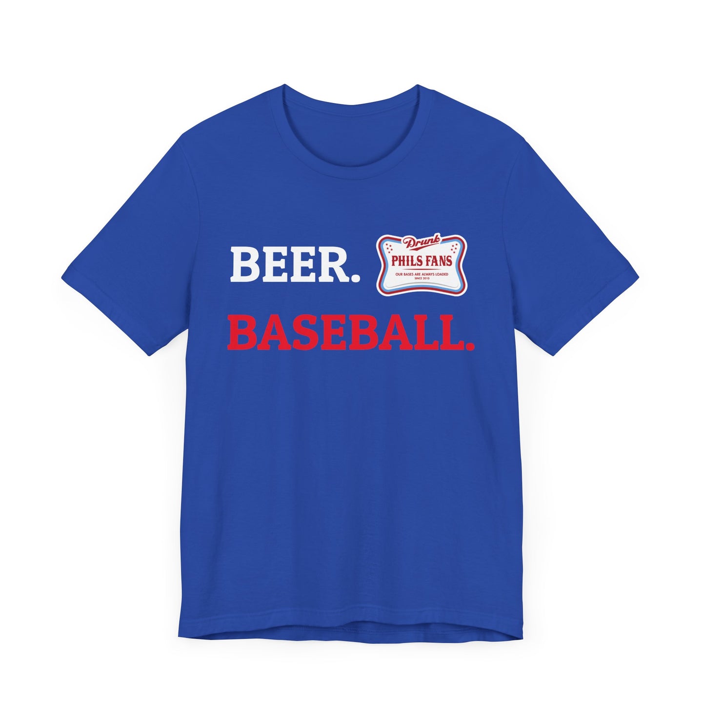 DFP Baseball Tee - DPF and the Phillies and Beer go hand in hand