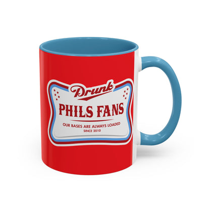 Drunk Phils Fans FTM Coffee Mug — Funny Baseball Fan Gift (11/15 oz)