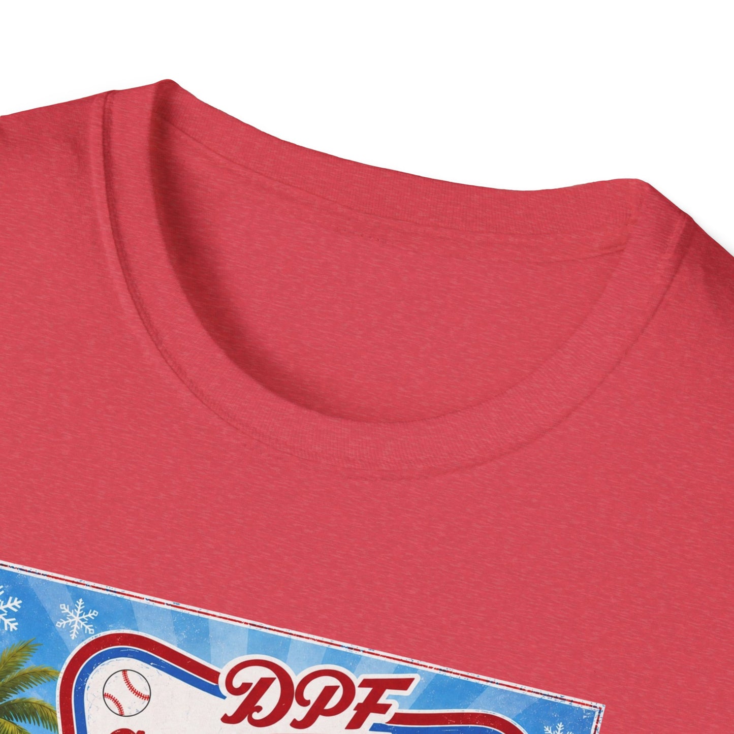 DPF Christmas in July T-Shirt — Retro Tropical Holiday Tee