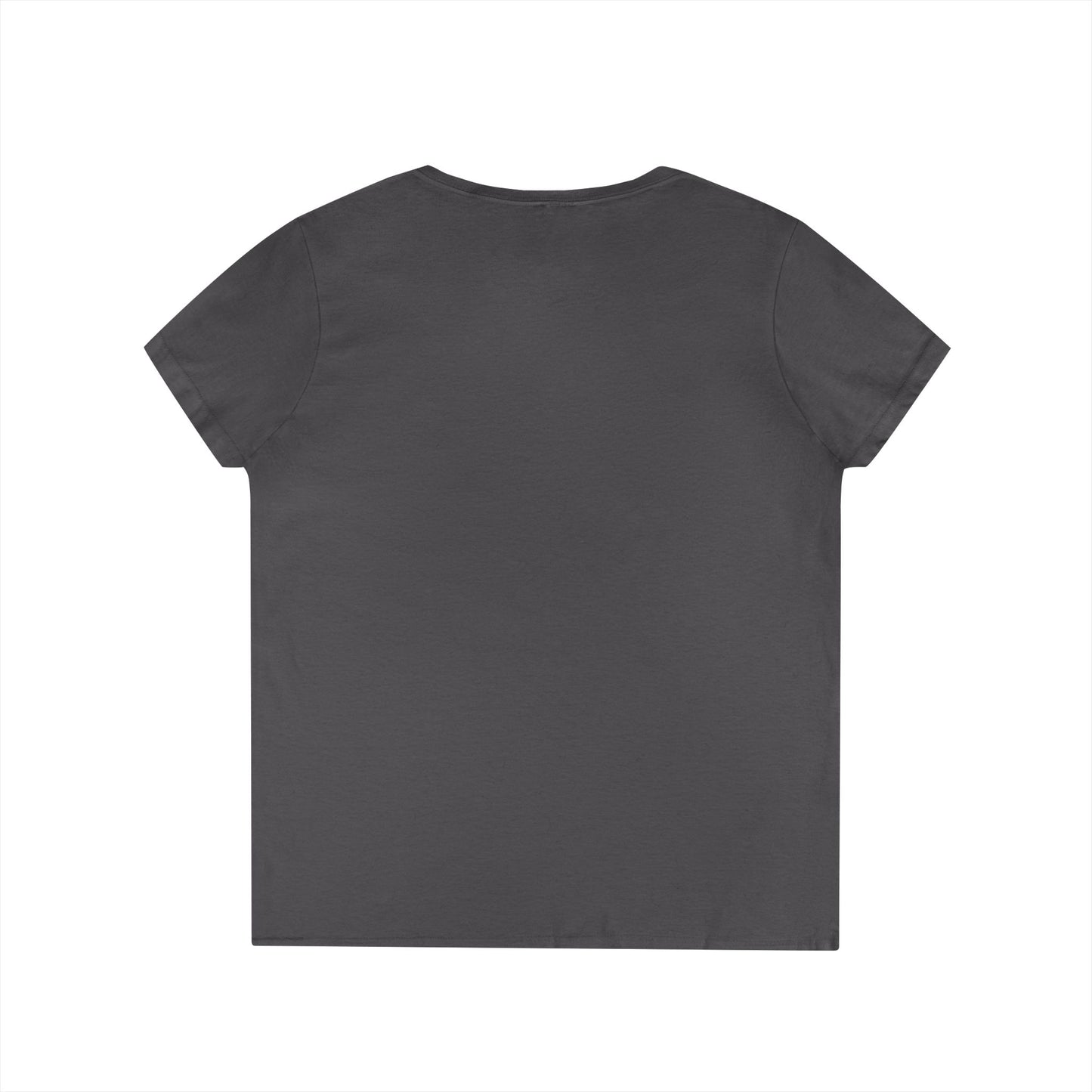 Ladies' V-Neck T-Shirt — Vintage DPF Baseball Logo Graphic Tee