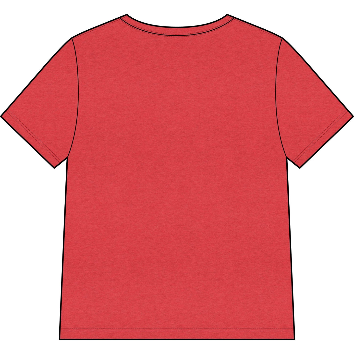 Women's Red White and Brew V-Neck Tee