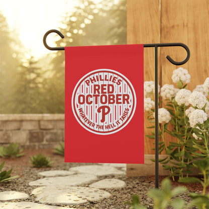 DPF Red October Garden Banner
