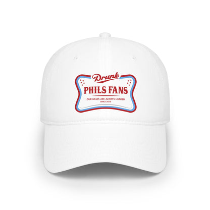 Low Profile DPF Cap - "Drunk Phils Fans" Retro Beer Patch Hat