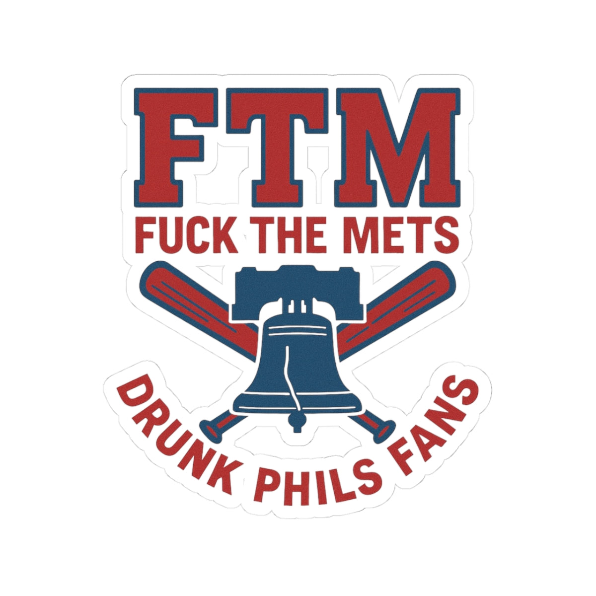 DPF FTM Kiss-Cut Stickers for Baseball Fans, Hilarious Sports Laptop Decals, Drunk Phillies Enthusiast Gifts, Fun Party Decorations, [...]