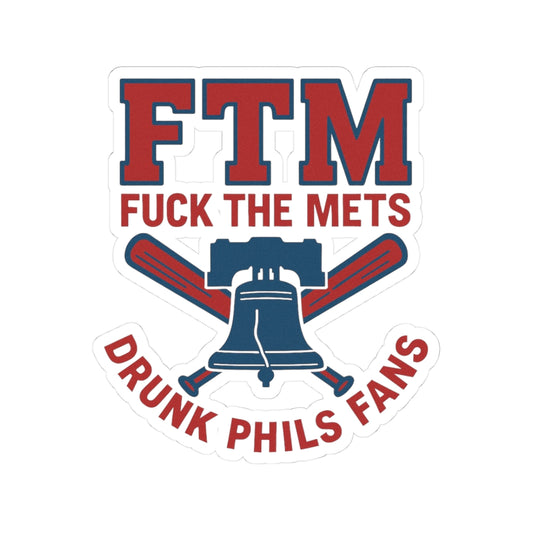 DPF FTM Kiss-Cut Stickers for Baseball Fans, Hilarious Sports Laptop Decals, Drunk Phillies Enthusiast Gifts, Fun Party Decorations, [...]