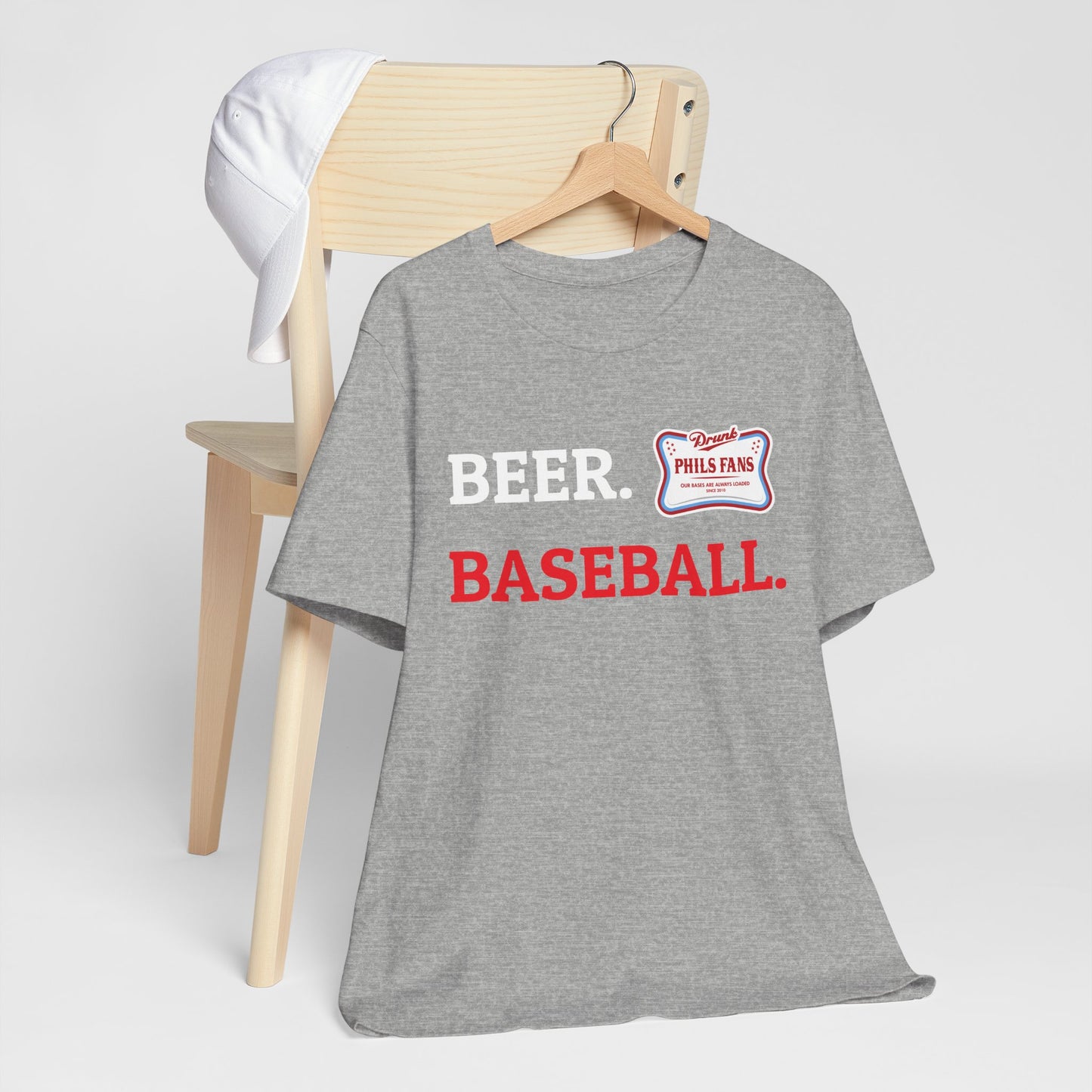 DFP Baseball Tee - DPF and the Phillies and Beer go hand in hand