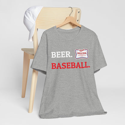 DFP Baseball Tee - DPF and the Phillies and Beer go hand in hand