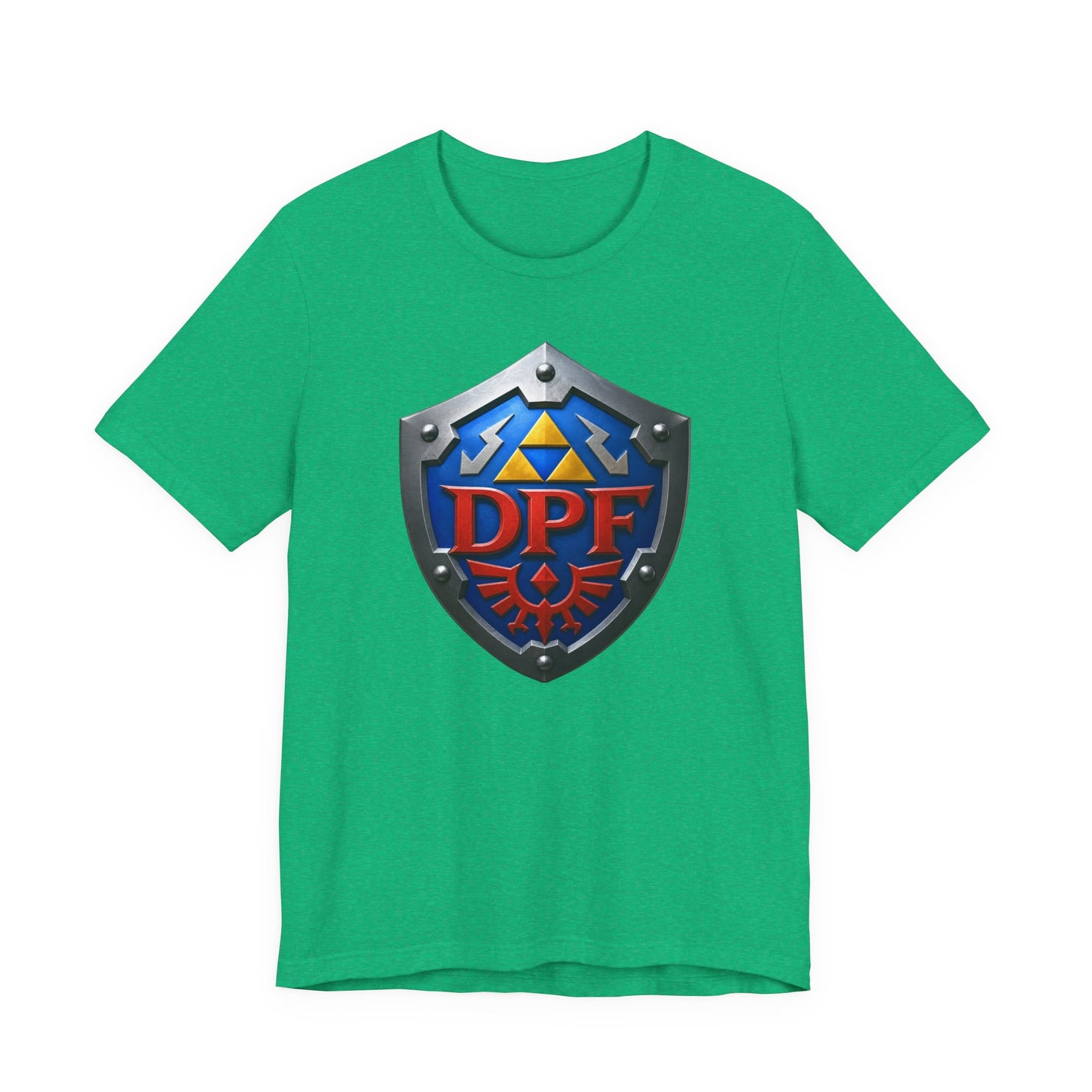 Shield Logo T-Shirt — DPF Crest Gamer Tee