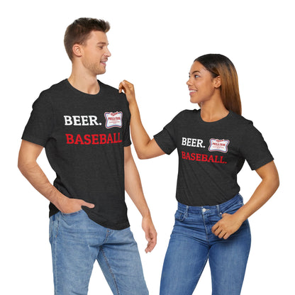 DFP Baseball Tee - DPF and the Phillies and Beer go hand in hand