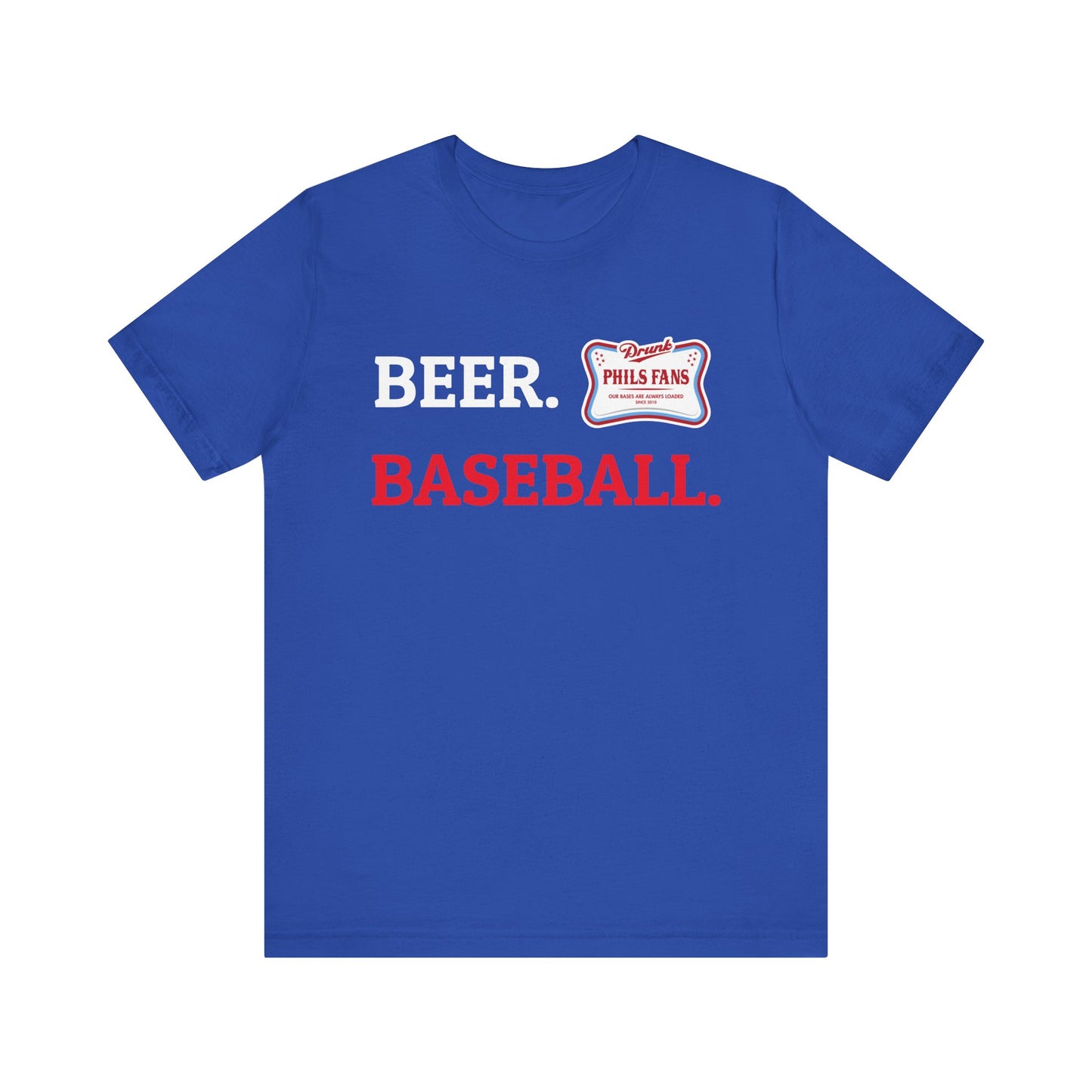 DFP Baseball Tee - DPF and the Phillies and Beer go hand in hand