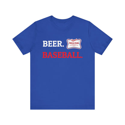 DFP Baseball Tee - DPF and the Phillies and Beer go hand in hand