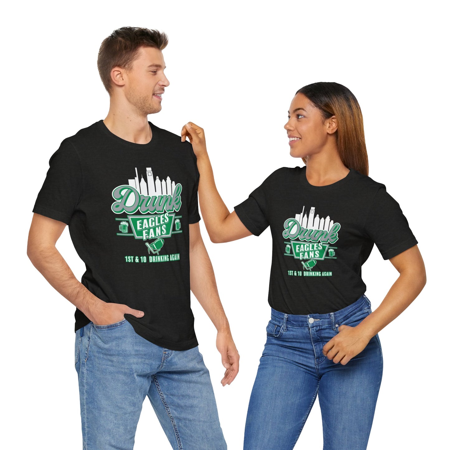 Drunk Eagles Fans Short Sleeve Tee