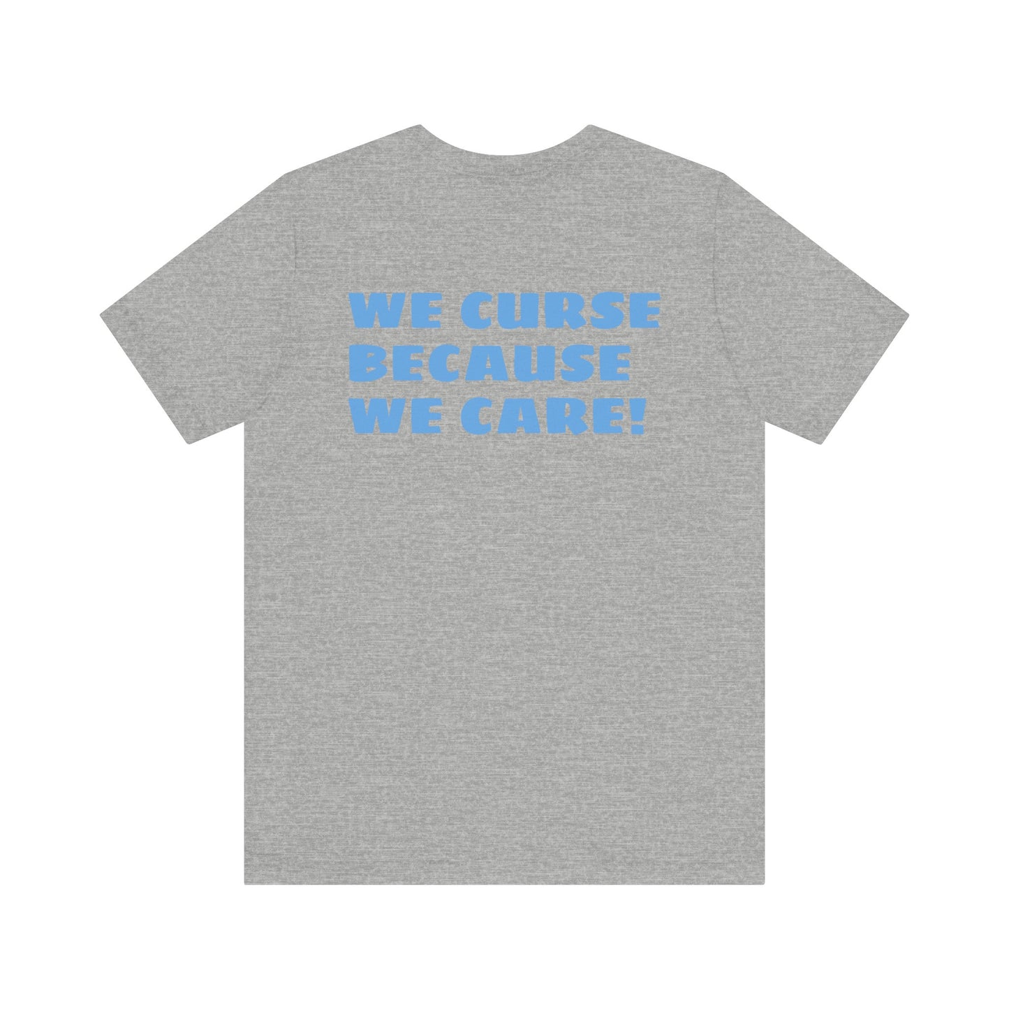 We Curse Because We Care Drunk Phils Fans Crossed Bat Tee